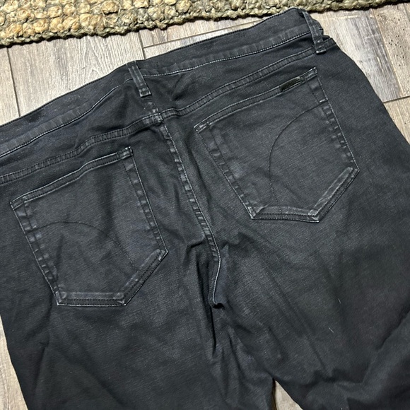 Joe's Jeans Men's distressed Black straight leg Bootcut Jeans - Picture 6 of 6